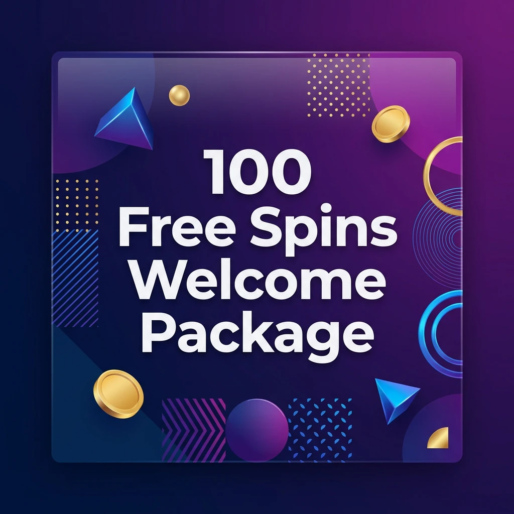 100 Free Spins Welcome Package